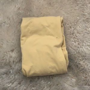 Pastel Yellow Peanuts Brand T-Shirt